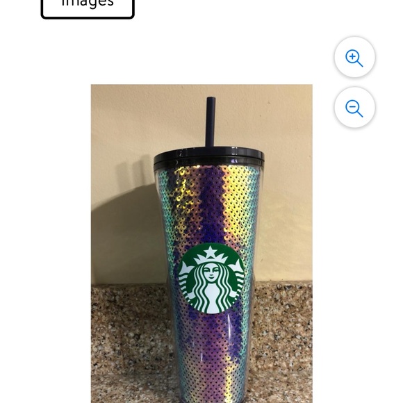 ⭐️⭐️2021 Starbucks Sequined Mermaid Cup! Rare find!⭐️⭐️ - Picture 3 of 3